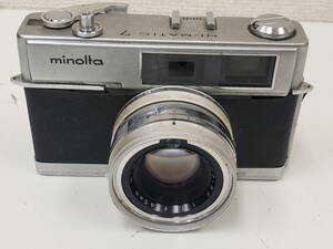 minolta　HI-MATIC 7　ミノルタ　シャッターおります　1：1.8　ｆ＝45ｍｍ　中古　現状品　激安１円スタート