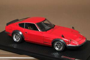 ★美車！イグニッションモデル 1/18 ニッサン（日産）フェアレディ Z-G (HS30) Fairlady Z-G レッド