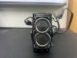 Rollei　ローライ　ROLLEIFLEX　1：2.8　F=9㎜　ミニチュアカメラ　ミニカメラ　カメラ　ストラップ付き　現状品　①