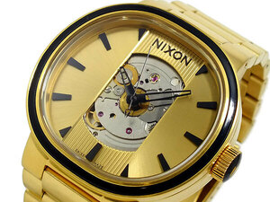 ニクソン NIXON キャピタル オートマティック 腕時計 A089-510 ゴールド