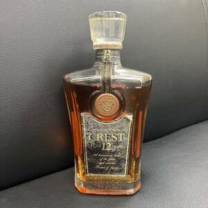 G5【大阪限定・未開栓】SUNTORY サントリー CREST クレスト 12年 ウイスキー 700ml 43% 酒 