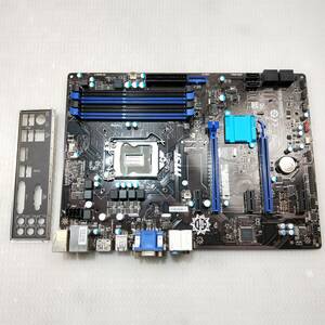 【中古パーツ】BIOS確認のみ、MSI Z87-S01 マザーボード　LGA1150 ■MB852