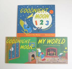 【英語】3冊セット★おやすみなさいおつきさま★マーガレットワイズブラウン★Goodnight Moon★Margaret Wise Brown★洋書絵本［11］