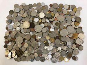 1円~ 外国銭 外国コイン 約3kgまとめて 硬貨 通貨 古銭 海外 アンティーク 