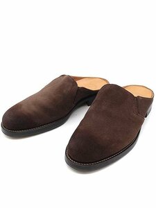 OLD JOE オールドジョー The Loafer スウェードレザーミュールサンダル ブラウン 7 1/2 ITAQHGVIR3IC