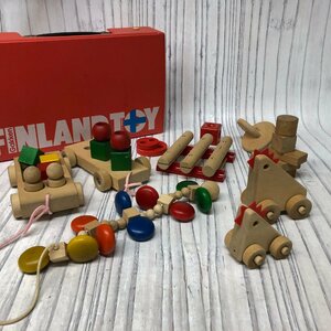 m001 J フィンランド製 積木セット 知育玩具 FINLAND TOY OY JUHO JUSSILA JUKKA FINLAND aarikka 学研 積み木セット ムカデ 車 4202