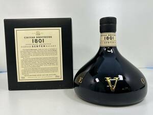 S0605-522 1934【1円スタート】 シーバスブラザーズ　CHIVAS BROTHERS　1801　REVOLVE　ウイスキー　750ml　50％　未開栓　古酒　箱付き