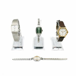 1円 SEIKO CITIEN セイコー シチズン レディース 腕時計 まとめ 4点セット山売り 大量 一部稼働 未チェックジャンク QZ SS GP 280620240416