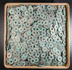 S5011 古美術 古銭 硬貨 硬幣 貨幣 通宝 大量まとめ 約4.18kg アンティーク