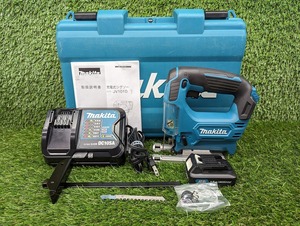 中古美品 makita マキタ 10.8V 充電式ジグソー JV101DSH 1.5Ahバッテリー + 充電器