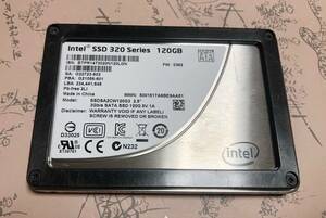 Intel SSD 320 Series 120GB SSDSA2CW120G3 累積使用1970時間