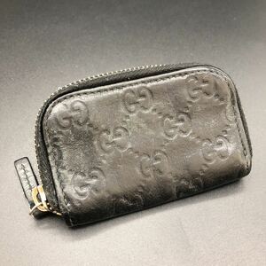 即決 GUCCI グッチ シマグッチ コインケース 小銭入れ