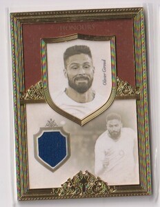 2024 Futera Unique Olivier Giroud Honours card Gold Flame Jersey card #05/11