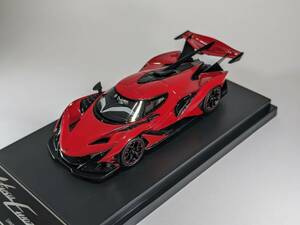 1/64 Peako ピーコ Apollo アポロ Intensa Emozione インテンサエモツィオーネ Apollo IE Red 訳アリ品 京商 トミカサイズ