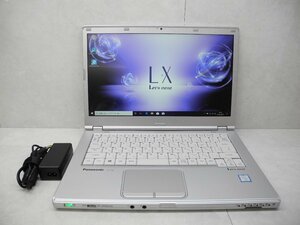 ☆1円☆第7世代☆CF-LX6RDPVS☆高解像度1920×1080☆累積10040☆Core i5 2.40GHz/8GB/SSD256GB/無線/Bluetooth/カメラ/Office/DtoD領域☆