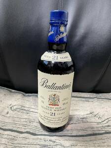 Ballantine 21年 VERY OLD　ウイスキー　700ｍｌ/43％/未開栓/箱無し