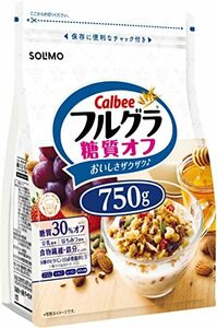 [ブランド] SOLIMO カルビー フルグラ 糖質オフ 750g×6袋
