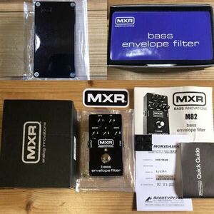 新同品 MXR M82 bass envelope filter ベース用 エンベロープフィルター オートワウ エフェクター 定番 人気 付属品全て有り 国内正規品