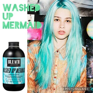 【WASHED UP MERMAID】ヘアカラー★bleach london★カラーバター　海外コスメ　セルフカラー