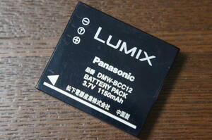 Panasonic DMW-BCC12 LUMIX デジタルカメラ用純正バッテリーパック 動作未確認 [F3061]