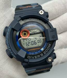 【美品！希少！】CASIO G‐SHOCK FROGMAN GF-8250 タフソーラー　カモフラージュ　腕時計 店舗受取可