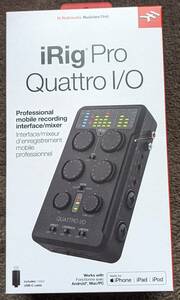 新品未使用 iRig Pro Quattro I/O マイクプリアンプx4 4in2out オーディオインターフェース IK Multimedia