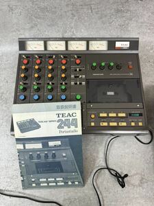 TEAC TASCAM SERIES 244 PORTASTUDIO マルチトラックレコーダー 取扱説明書　ソフトケース付き 