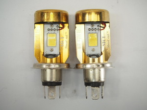 LED H4ヘッドライト ヘッドランプ2個 ダブル交換に CBR250R ニンジャ250 400 GSX-R1100 FZR400 GSX-R250