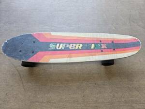 ★売切り★SUPER FLEX スケートボード ファイバーグラス製 当時物 ジャンク 中古