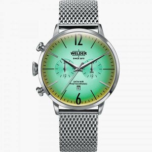 ウェルダー WELDER ムーディ WWRC400 グリーン文字盤 新品 腕時計 メンズ