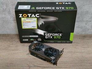 NVIDIA ZOTAC GeForce GTX970 4GB 【グラフィックボード】