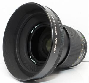 CONTAX コンタックス Carl Zeiss カールツァイス Distagon ディスタゴン 35mm F1.4 単焦点MFレンズ METAL HOOD メタルフード付き 中古