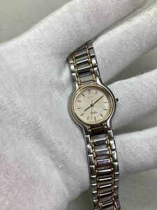 美品腕時計 SEIKO セイコー エクセリーヌ1221-0190 / ビンテージ/ レディース/ クォーツ/ 日本製/電池交換