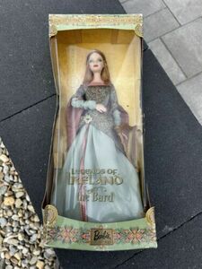 THE BARD BARBIE Legends of Ireland Edition Doll Box Damage Mattel VTG 2003 海外 即決