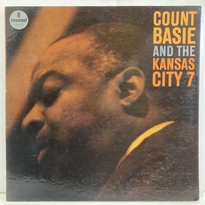 ●即決LP Count Basie / and the Kansas City 7 j35552 米オリジナル、Monoオレンジ艶AmPar 「LW Vangelder」刻印 カウント・ベイシー