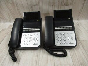 Ω ZE2 11689※保証有 2台 14年製 ナカヨ iF 12ボタン多機能電話機 NYC-12iF-SDB・祝10000！取引突破！！