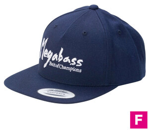 メガバス Megabass BRUSH SNAP BACK NAVY/WHITE