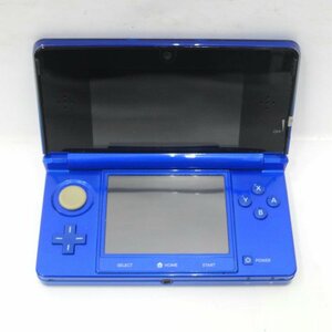 1円【ジャンク】Nintendo 任天堂/3DS 本体 コバルトブルー/CTR-001/42