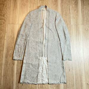 【定価6万程度】N4 エヌフォー 高級 ヤポンセロッケン ショールカラー コート メンズ 日本製 サイズ2 羽織り R-3373