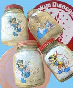 東京ディズニーランド　お土産　瓶　缶　アリス　ピノキオ　1983 開園　レトロ