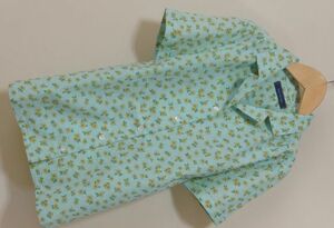 A779　即決　Spick and Span スピック＆スパン 　小花柄 オープンシャツ　半袖　ベイクルーズ　日本製　クリックポスト