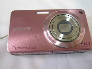 SONY サイバーショット DSC-W350 コンパクトデジタルカメラ 起動確認済 中古品