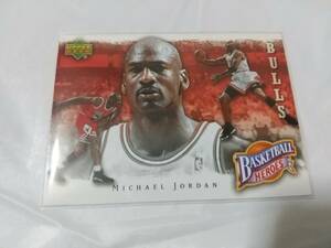 Michael Jordan マイケル・ジョーダン 2007-2008 Upper Deck BASKETBALL HEROES #MJ-8 Chicago Bulls ブルズ NBA バスケ MJ