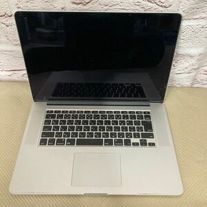 1円〜 Apple MacBook Pro 15inch A1398 詳細不明 SSD無し ジャンク / S5702