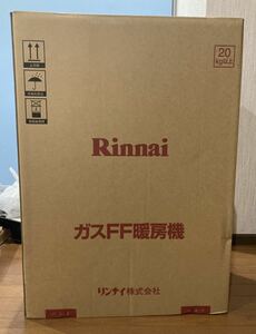 新品未使用　RHF-309FTリンナイ　FF式ガスファンヒーター　LPG　LPガス