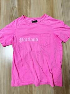 ナンバーナイン　Tシャツ　サイズ2　ピンク　ポーランド　キムタク着用