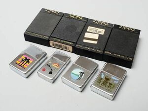 A711. ZIPPO グアム ハワイ サイパン カントリージッポ ジッポーライター オイルライター 4点 ケース付属