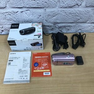 SONY ソニー デジタルHDビデオカメラレコーダー HDR-CX390 ピンクローズ 12年製 240220SK370024