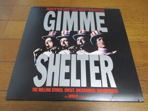 LD レーザーディスク/ THE ROLLING STONES　ギミー・シェルター　 ザ・ローリング・ストーンズ　GIMME SHELTER