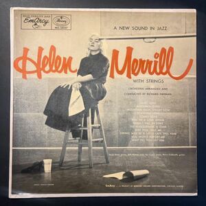 米emarcy【貴重！USオリジナル 小ドラマーmono】★ Helen Merrill With Strings ★ ジャズ・ボーカル名盤 ヘレン・メリル ★ MG 36057